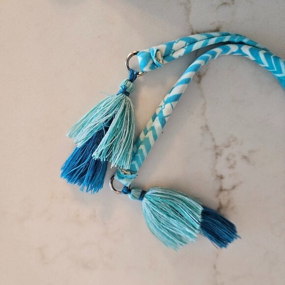 BLUE Rod Beattie Riding A Wave Tankini Swim Top, Turquoise, Size 6 - Picture 11 of 11